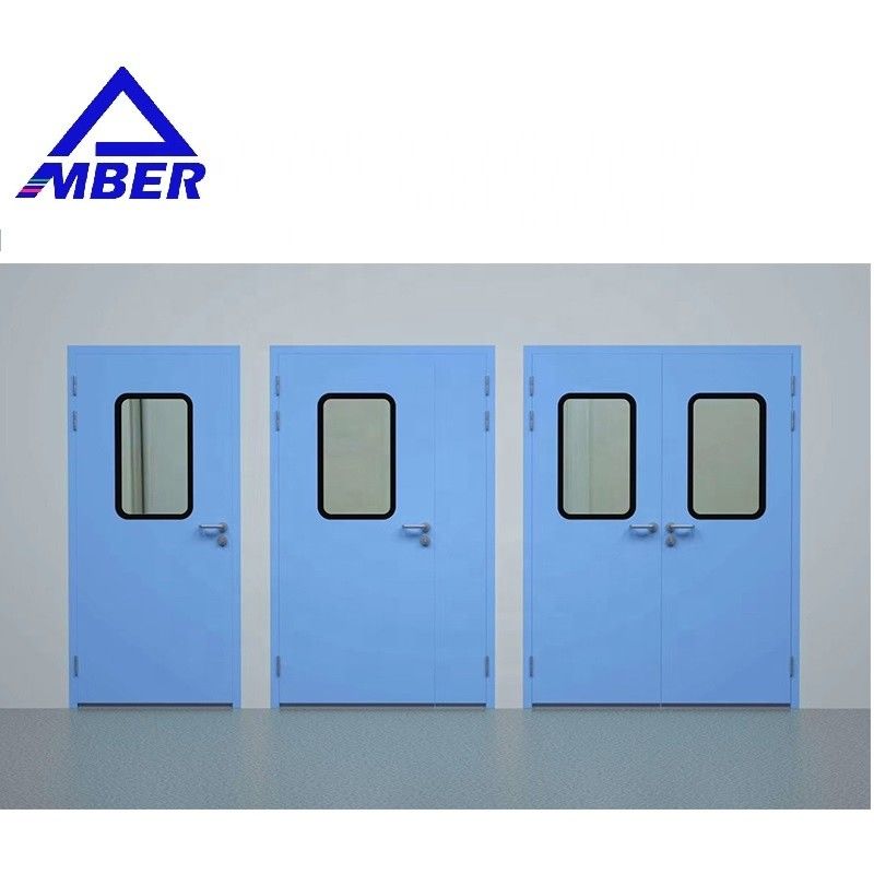 Алюминиевая автоматическая фармацевтическая дверь 1.0mm чистой комнаты для лаборатории больницы