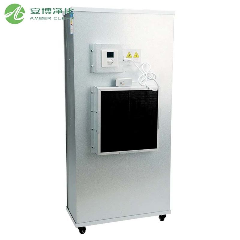 Станция фильтра вентилятора из оцинкованной стали AC 380V/50HZ с фильтром HEPA