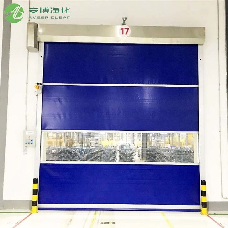 Flexible Quick-Release PVC Roll Up Doors for Cold Storage And Workshops
