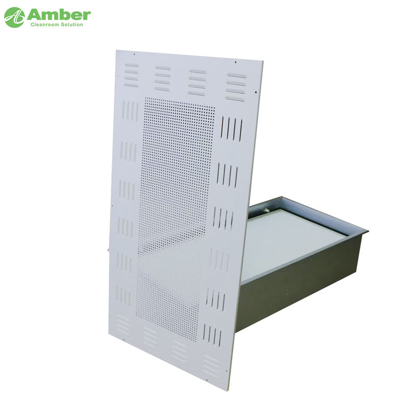 AMBER Класс 100 99.99%@0.3 мкм H13 HEPA FFU с нижней съемной конструкцией