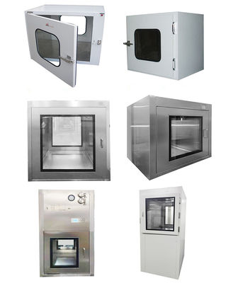 Пропуск чистой комнаты воздушных потоков GMP коробки пропуска нержавеющей стали SUS201 ламинарный через коробку
