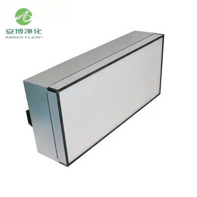 AMBER Оцинкованный стальной лист 6-дюймовый вентиляторный фильтр HEPA FFU размер 600*1200*285 мм